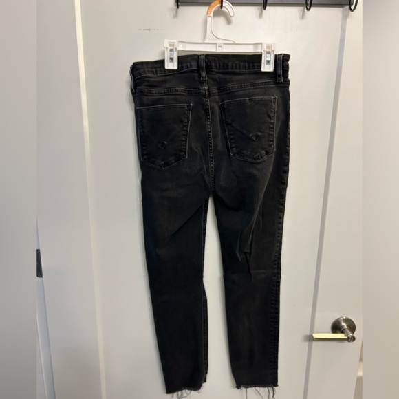 Hudson High Waisted Black Skinny Jeans - Picture 9 of 9
